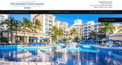 Desktop Screenshot of costacancunresort.com