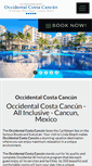 Mobile Screenshot of costacancunresort.com